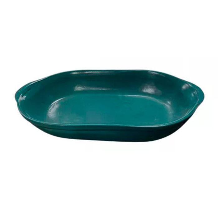 Travessa Ceramica Oval Jade – 32cm X 17cm - M – 1600ml