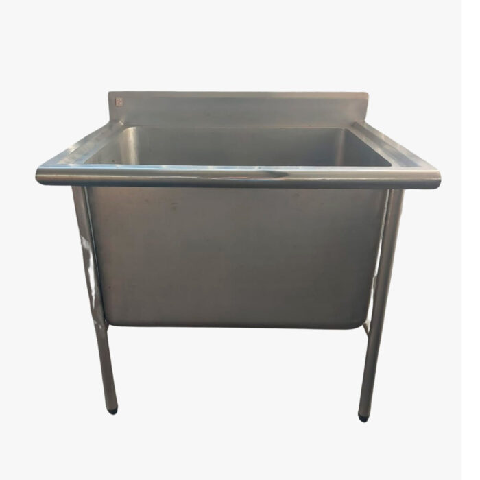 Tanque Inox - 95x75x86 ALT - Cuba 79x59 Profundidade 50cm