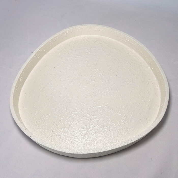 Bandeja Orgânica Com Textura Bege M - Fsn(Bjpotbaom)