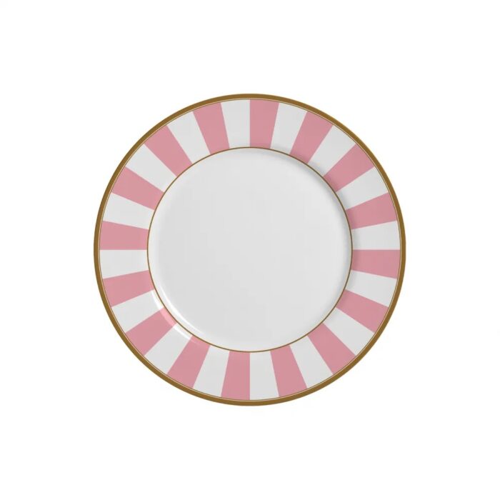Prato Sobremesa Stripe Rosa Ca1213-103